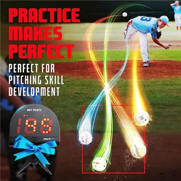 NETPLAYZ Baseball for Players & Pitchers | Pitching Training Equipment, Black - Picture 4 of 6